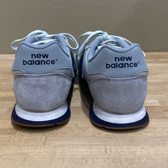 New Balance 500 Classic Gray Blue Comfort Sneakers GM500SG Men Lace up Sz 11.5 D - Picture 4 of 11
